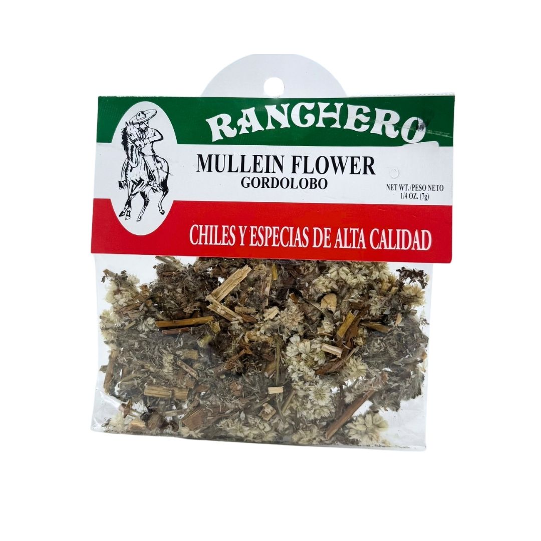Ranchero Gordo Lobo - Mullein Herbs - 0.25 oz