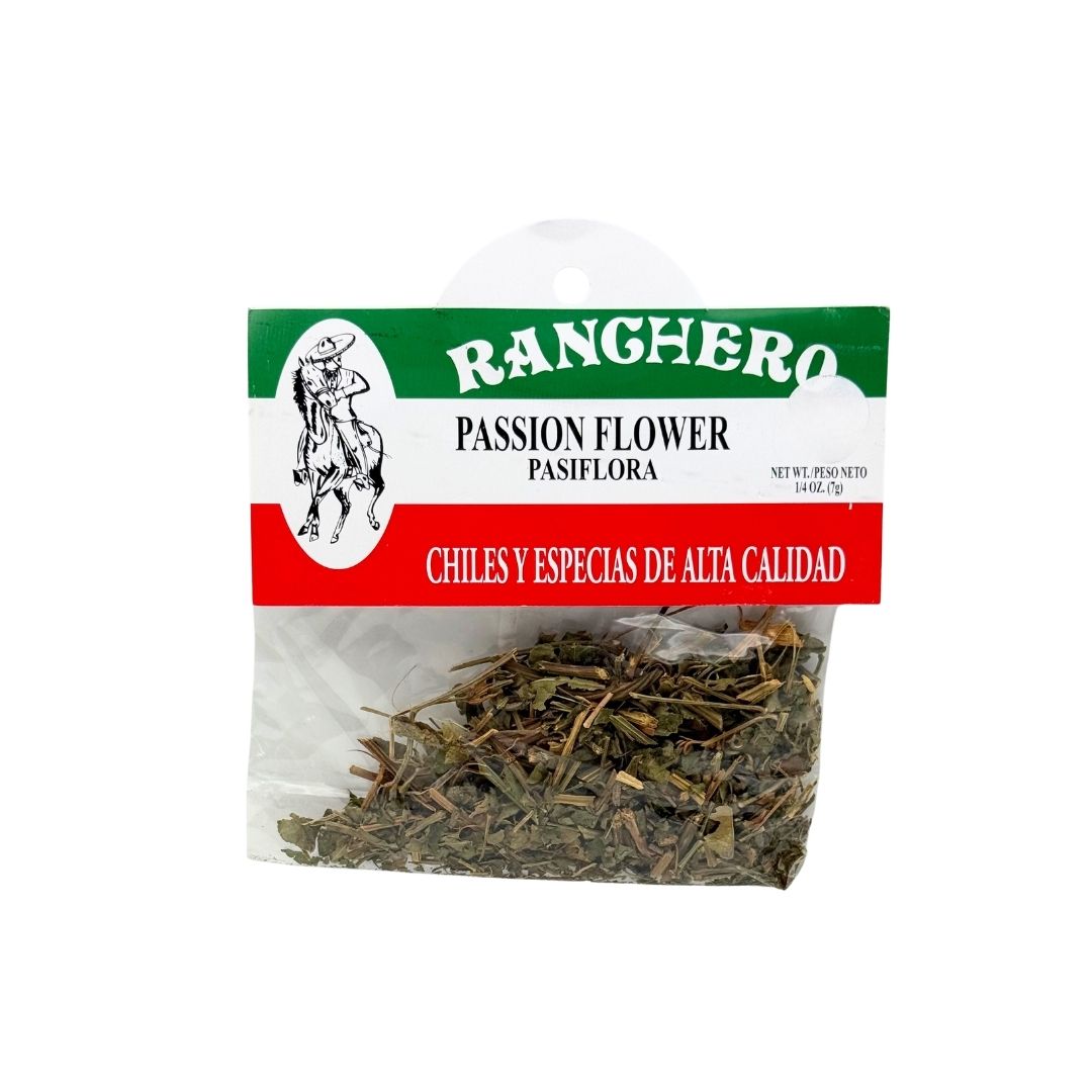 Ranchero Pasiflora - Passion Flower Herbs - 0.25 oz