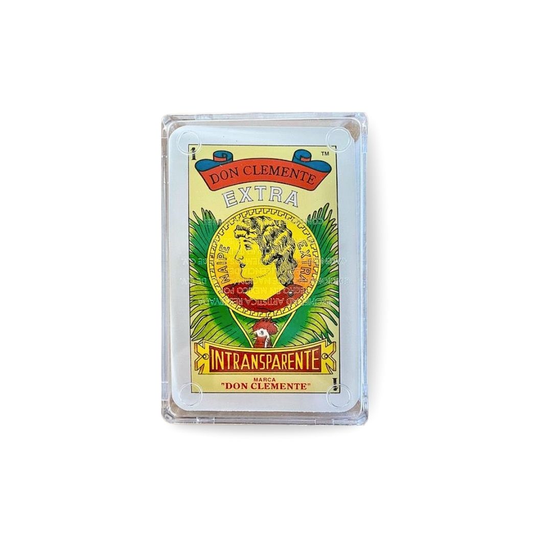 Naipes Baraja Espanola Don Clemente Spanish Deck Intrasparente - 40 cards