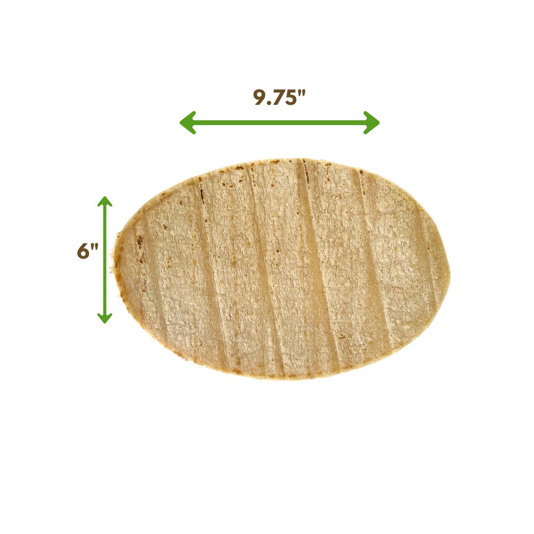 Huaraches White Corn Los Autenticos - 12 ct - MexGrocer.com