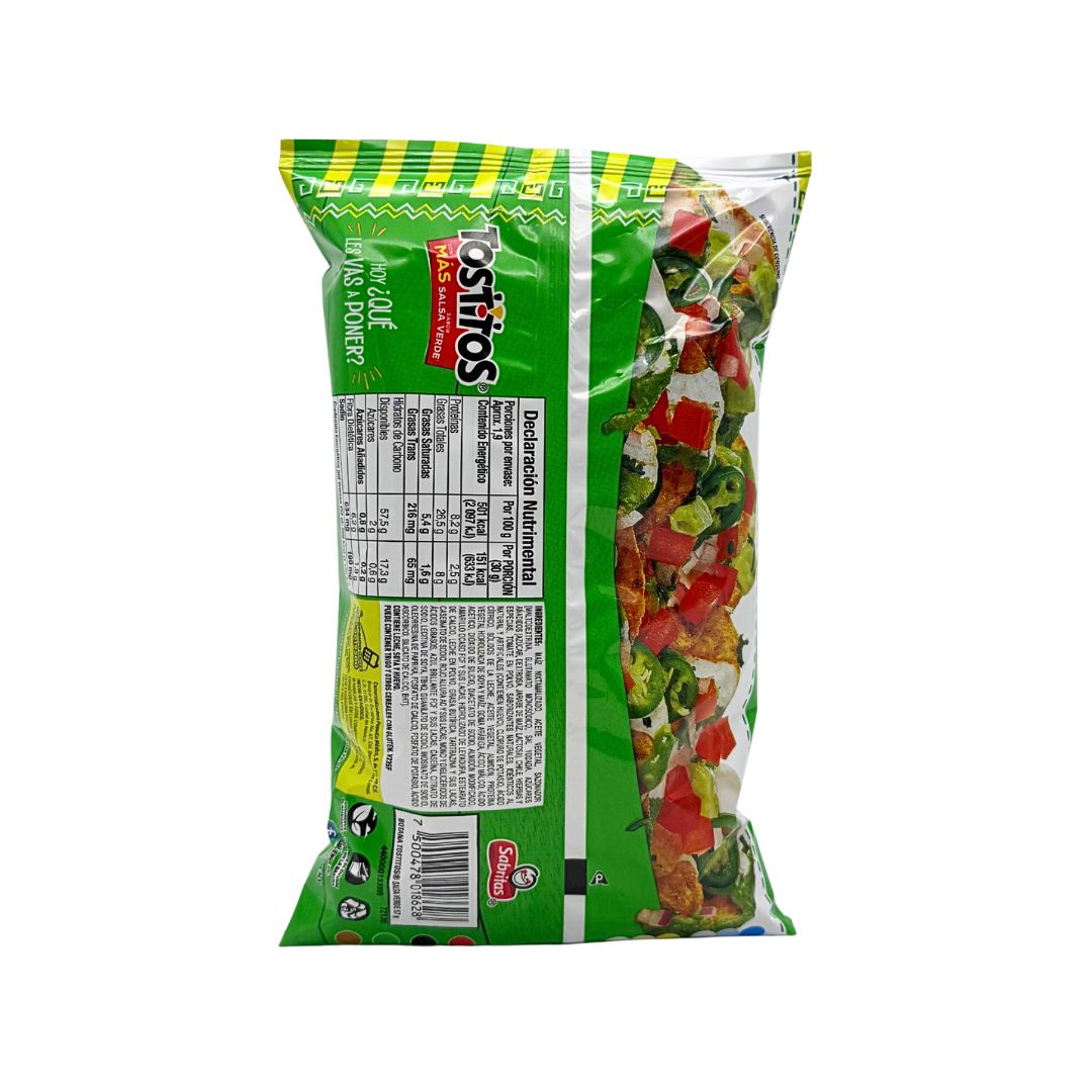Tostitos Salsa Verde by Sabritas (57g each) - 2.3 oz - MexGrocer.com