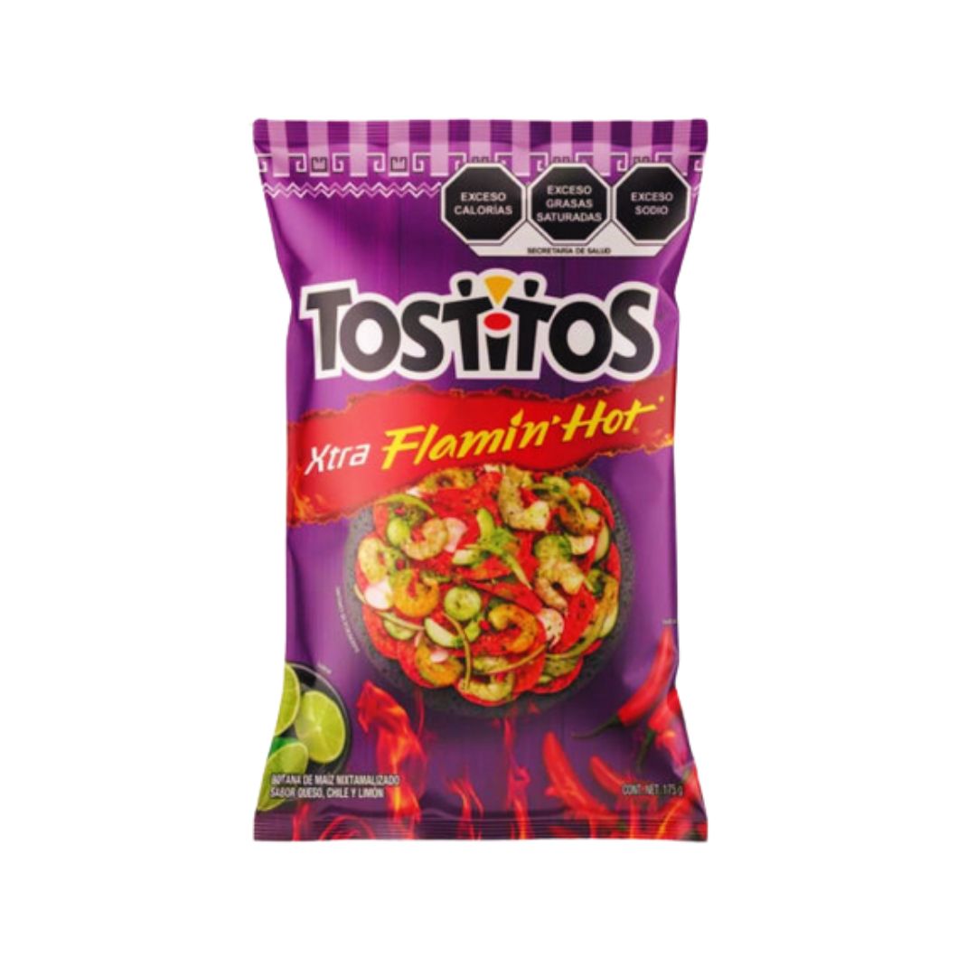 Tostitos Flamin’ Hot Tortilla Chips – 6.1 oz - MexGrocer.com