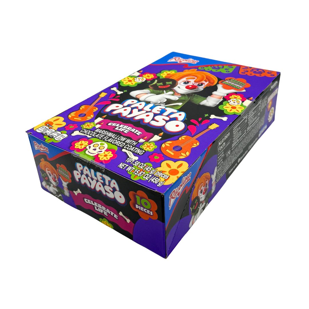 Paleta Payaso Special Edition Dia de los Muertos - 10 ct - MexGrocer.com