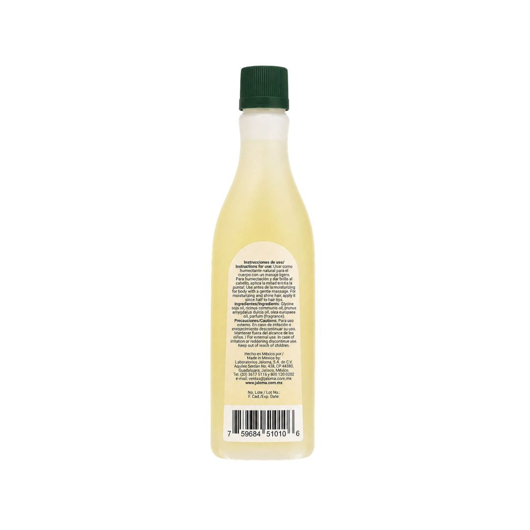 Jaloma Aceite 3 Clásico – Aceite de Oliva, Almendras y Ricino 4 oz