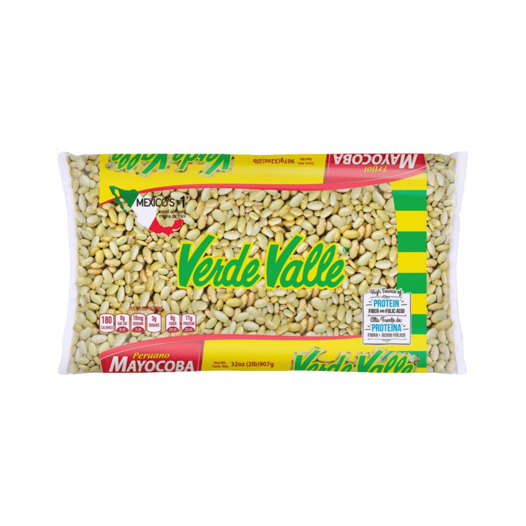 Verde Valle Peruano Mayocoba Beans – Frijol Peruano 2 lb Bag