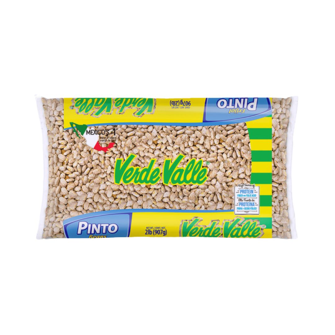 Verde Valle Pinto Beans – Frijol Pinto 2 lb Bag