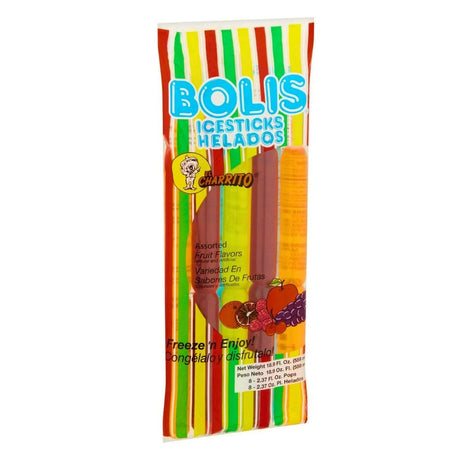 Bolis Icesticks - Ice Pops / Helados - 8 ct