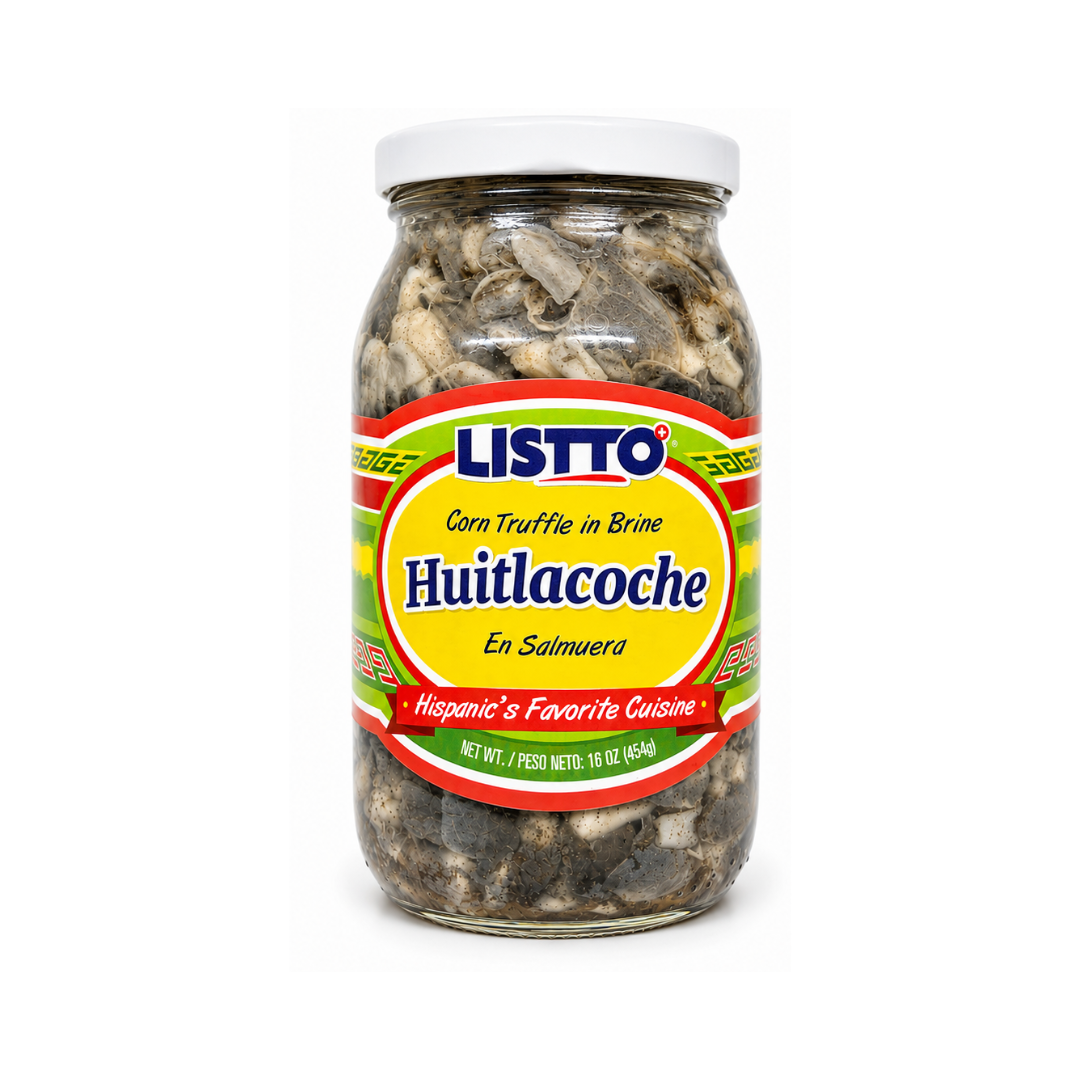 Listto Corn Truffle in Brine Huitlacoche en Salmuera 16 oz