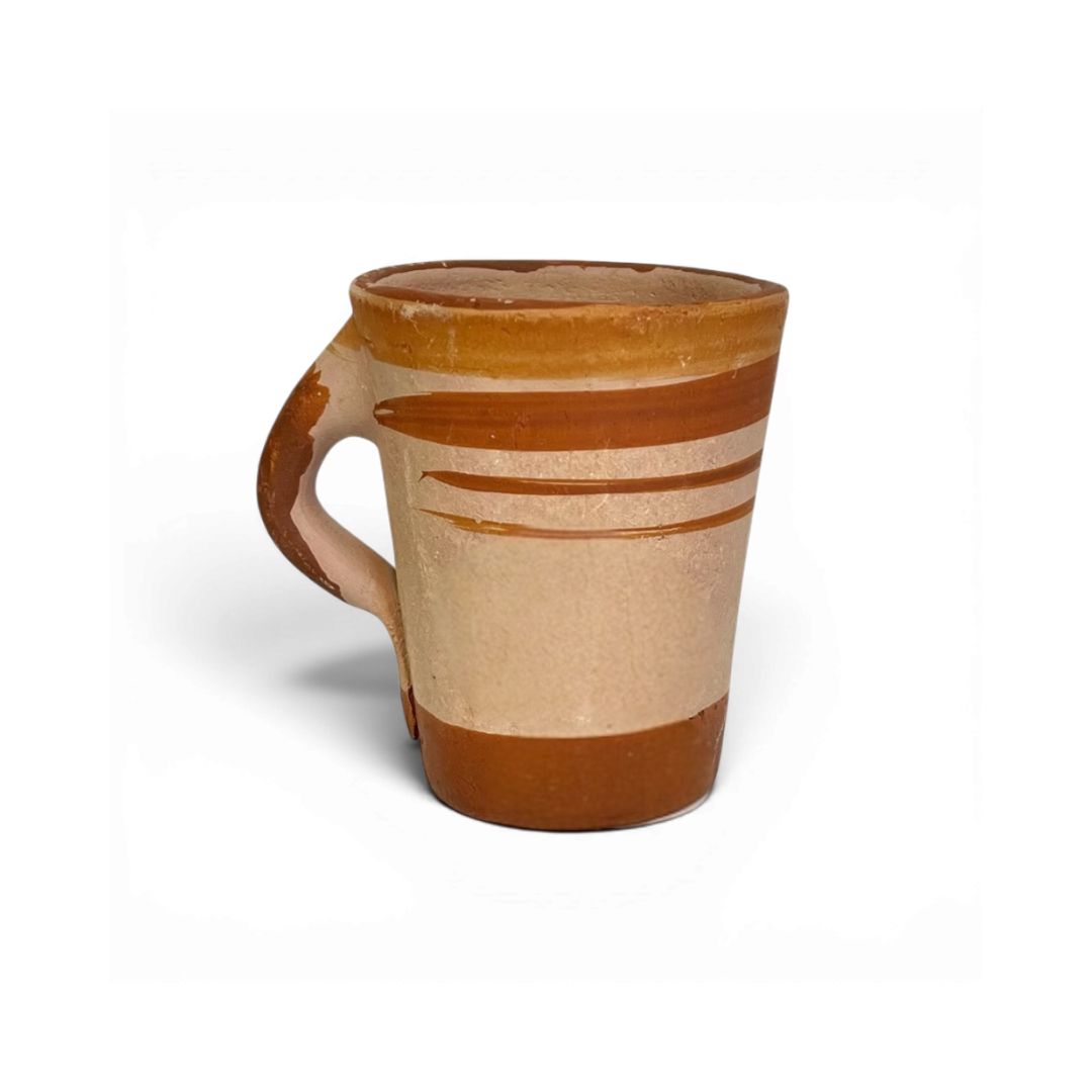 Terracotta Water Jug - Lead Free / Botellón con vaso - barro sin plomo - 4 qt - 1 set