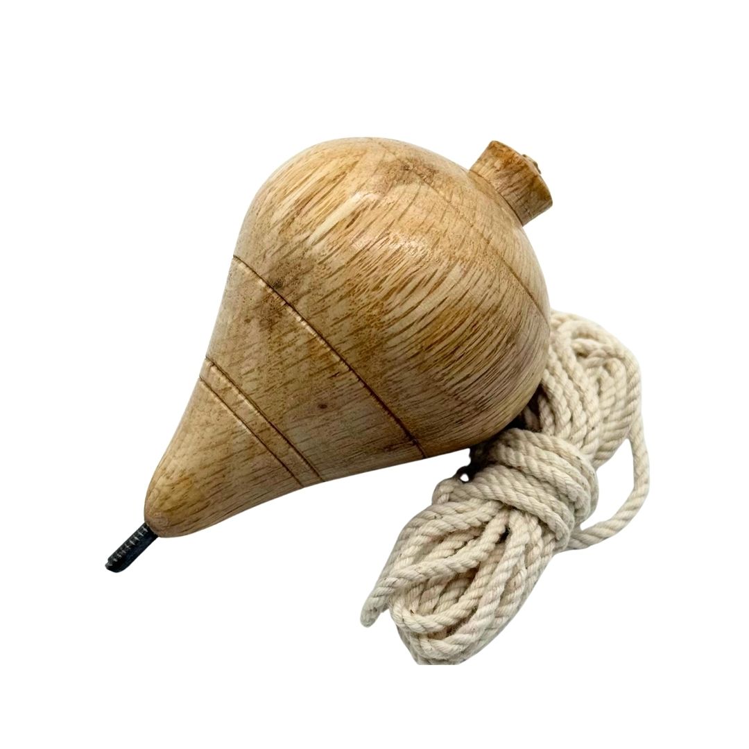 Mexican Wooden Trompo - Wood Top - Spin Top - 1 unit - MexGrocer.com