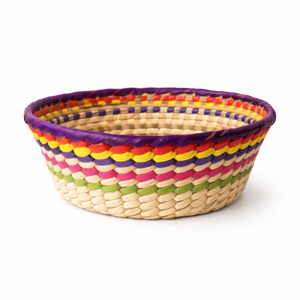 La Mexicana Palm Tortilla Warmer Basket - Canasto de Palma