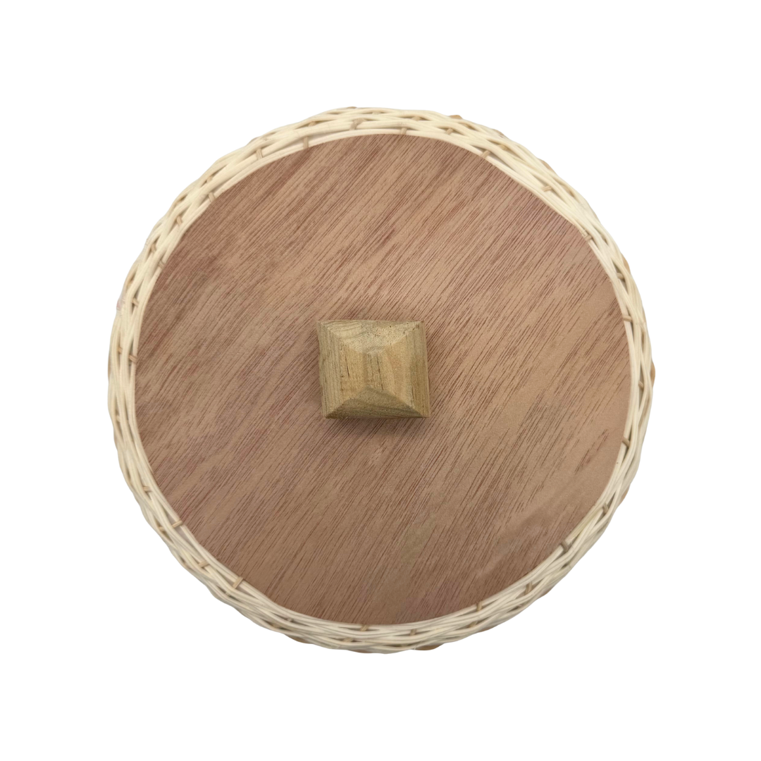 Tortillero Tejido de Mimbre / Wicker Tortilla Warmer - 1 unit - MexGrocer.com