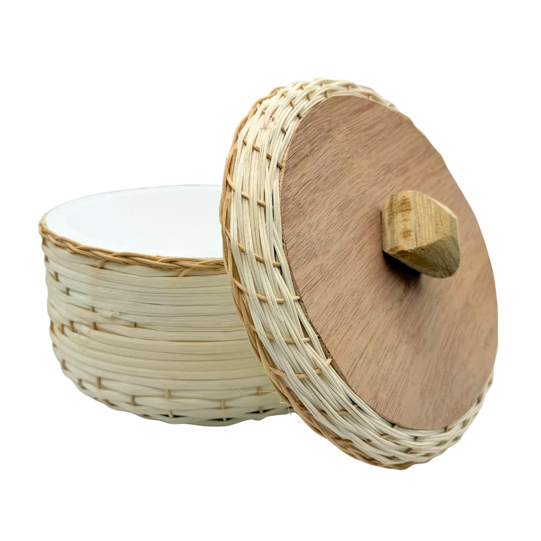 Tortillero Tejido de Mimbre / Wicker Tortilla Warmer - 1 unit - MexGrocer.com