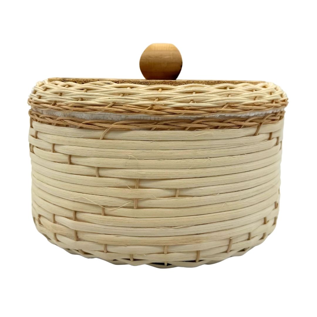 Tortillero de Mimbre Pirograbado / Burned Wicker Tortilla Warmer