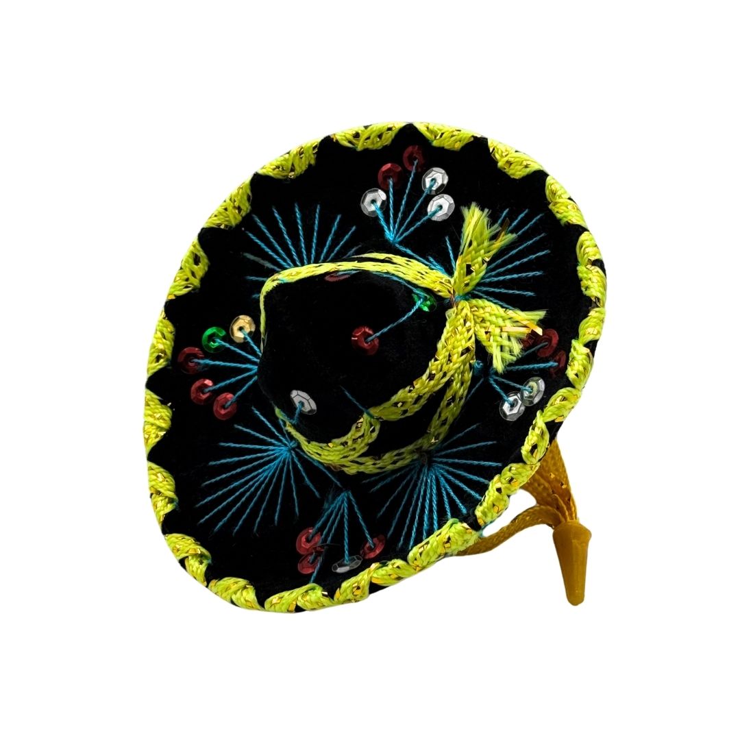 Mini Sombrero Mariachi Charro Hat Assorted Colors - MexGrocer.com