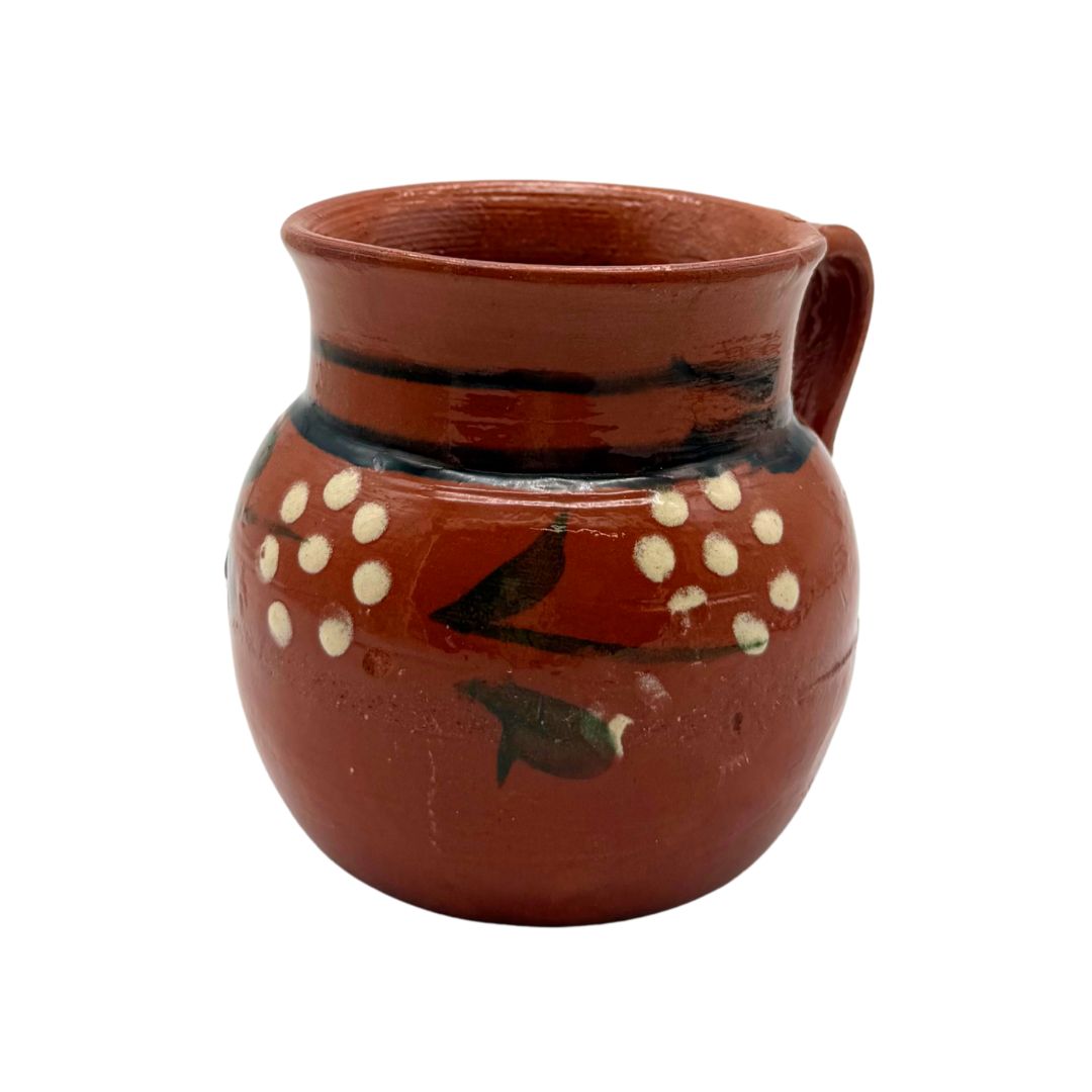Clay Mug - Jarro de Barro Cafetero by La Mexicana 8 oz - 1 unit - MexGrocer.com