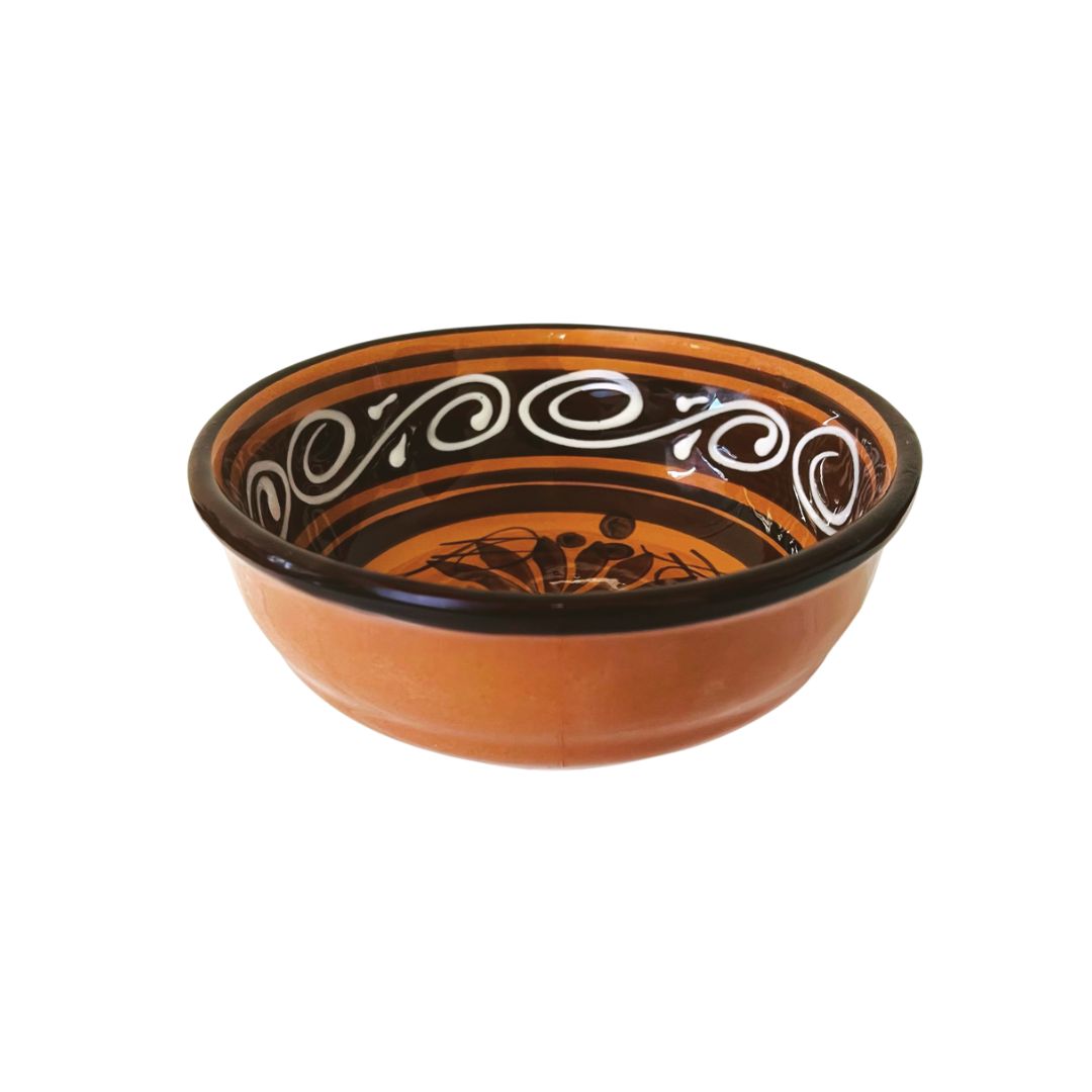 La Mexicana Plato Consomero Almendra – Traditional Mexican Ceramic Bowl 6.5" x 2.5"