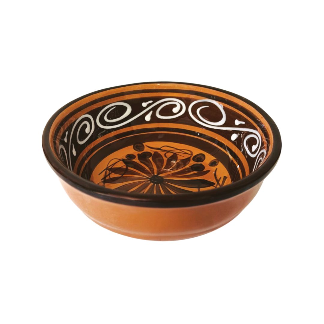 La Mexicana Plato Consomero Almendra – Traditional Mexican Ceramic Bowl 6.5" x 2.5"