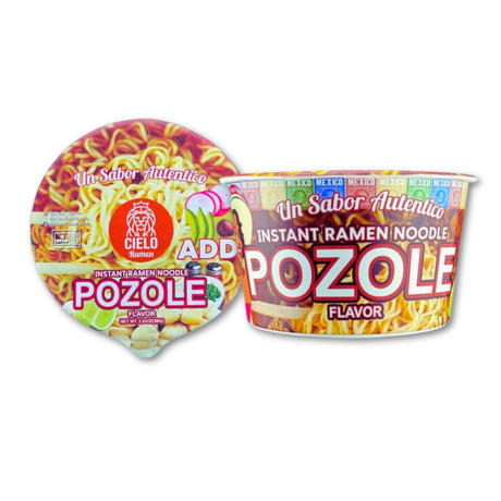 CIELO Pozole Flavor Instant Ramen Noodle Soup 2.82 oz - 3 ct