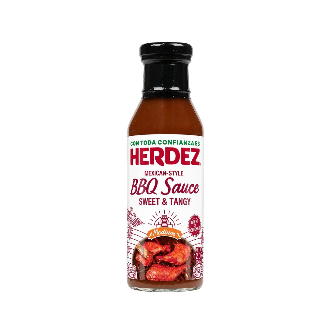 Herdez Salsa BBQ agridulce estilo mexicano, picante medio – 12 oz