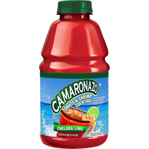 Camaronazo Chelada Lime Tomato & Shrimp Cocktail – 32 oz