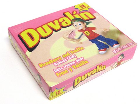 Duvalin Strawberry-Vanilla Candy Creams - 18 ct