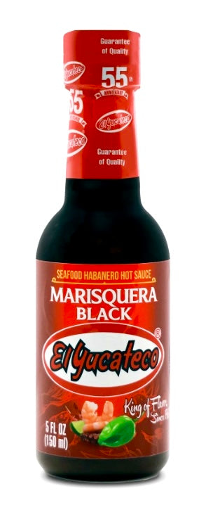 El Yucateco Marisquera Black Seafood Habanero Hot Sauce - 5 fl oz