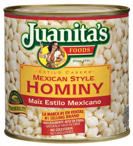 Juanita's Mexican Style Hominy - 25 oz
