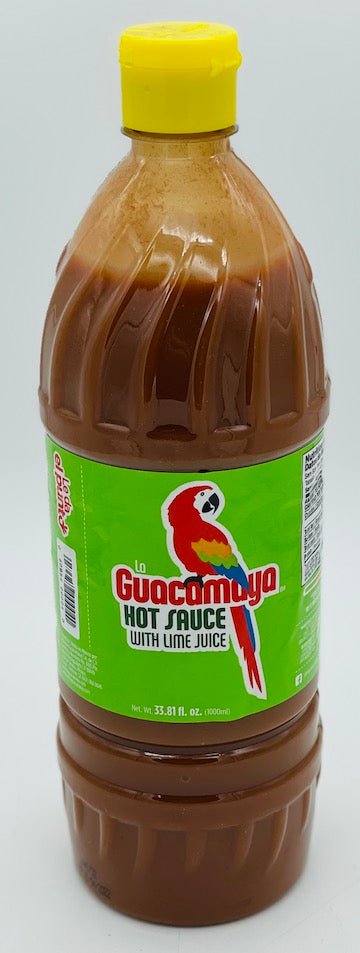 La Guacamaya Hot Sauce with (LIME) Juice
