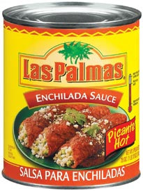 Las Palmas Enchilada Sauce - Hot - 28 oz