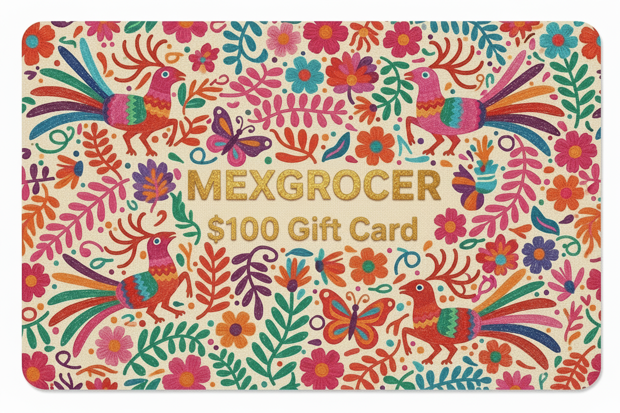 MexGrocer.com Gift Card – Authentic Mexican Food & Kitchen Gift
