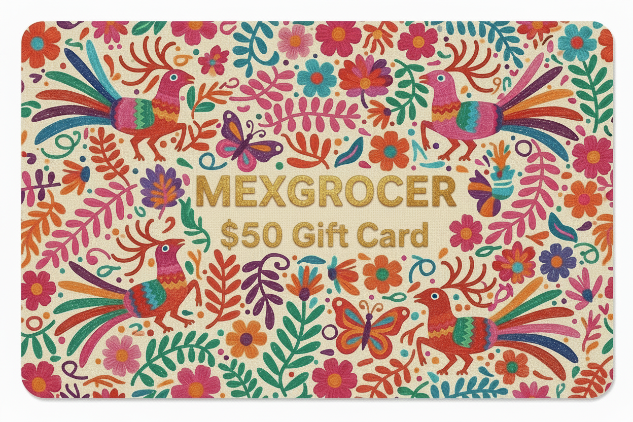 MexGrocer.com Gift Card – Authentic Mexican Food & Kitchen Gift