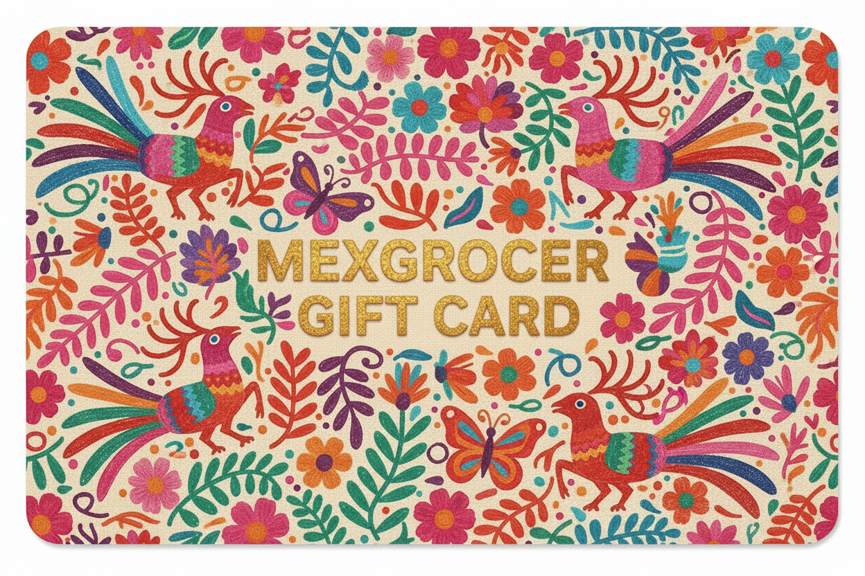 MexGrocer.com Gift Card – Authentic Mexican Food & Kitchen Gift