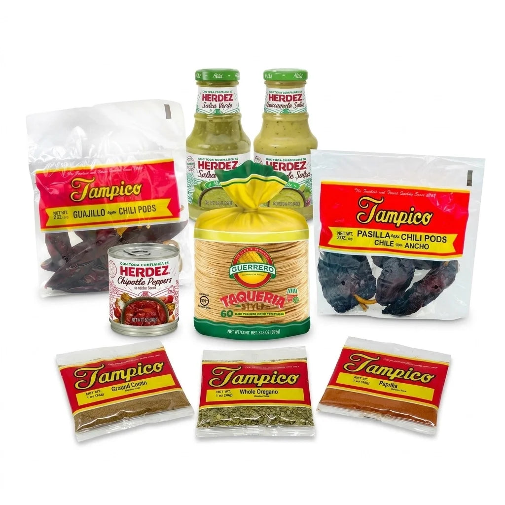 Tacos Al Pastor Recipe Kit – Mexican Taco Bundle