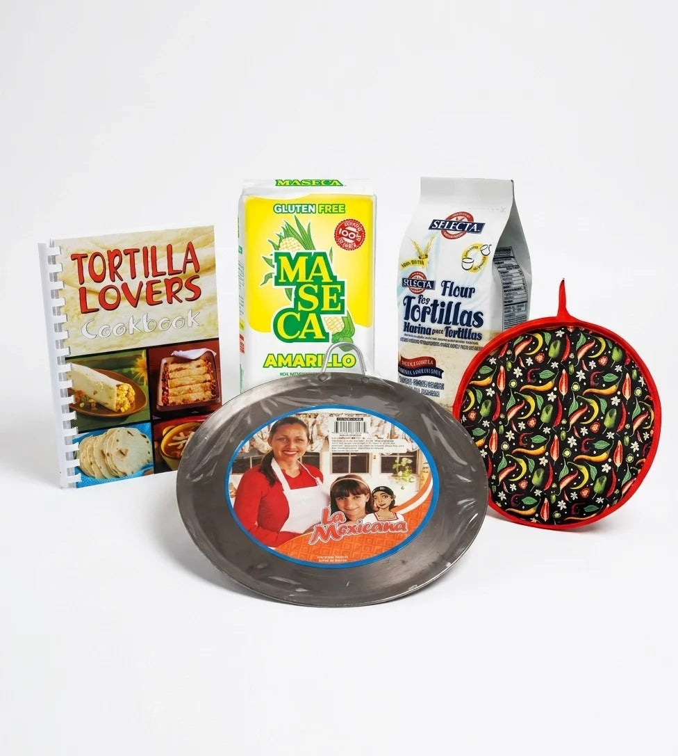 Kit para hacer tortillas mexicanas - 5 piezas