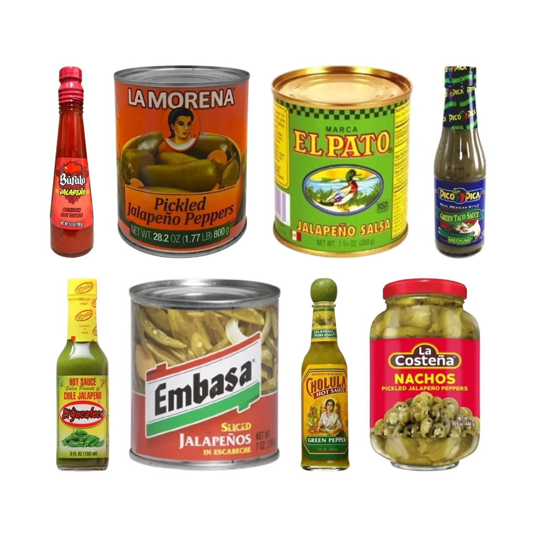 Jalapeno Lovers Pack - 8 items - MexGrocer.com