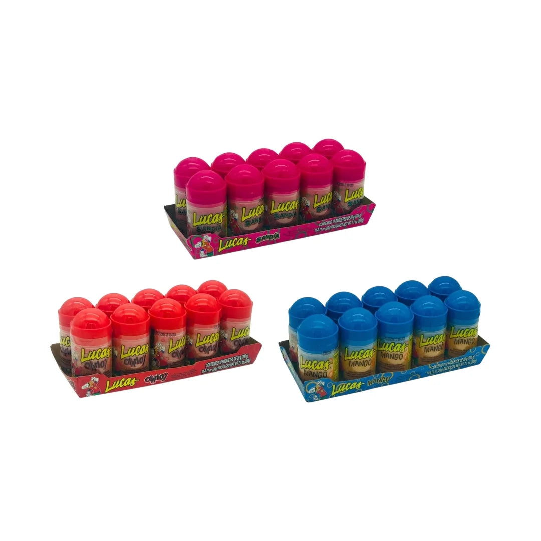 Lucas Baby Bundle Pack (Mango, Chamoy & Watermelon) – 3 Pack - MexGrocer.com