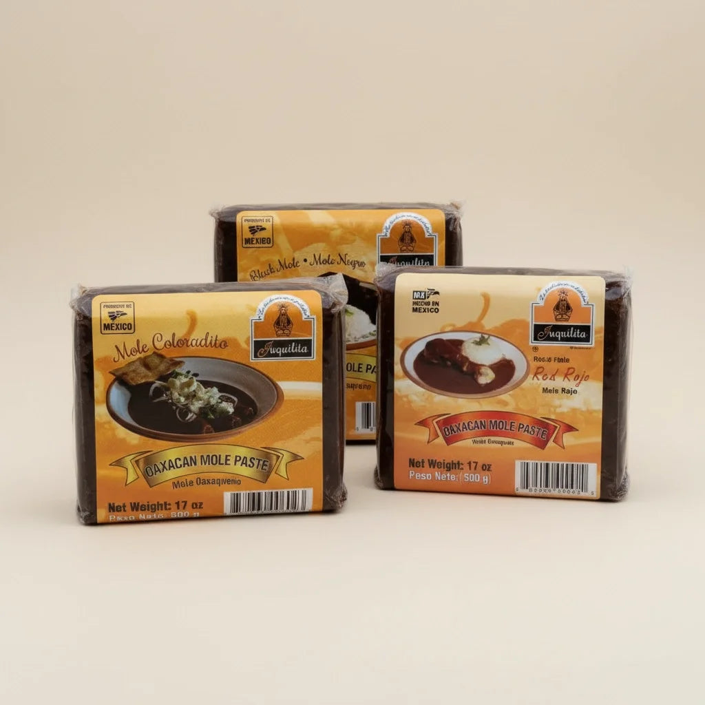 Juquilita Mole Variety Pack – 17 oz - MexGrocer.com