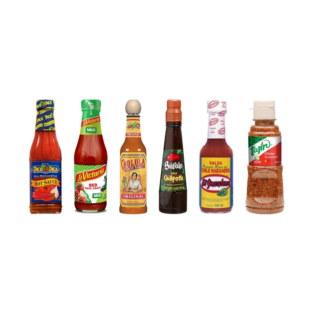 Hot Sauce Best Sellers Gift Pack – 6 Items - MexGrocer.com