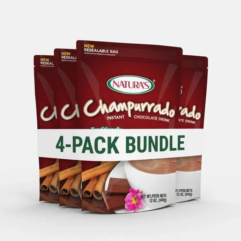 (4 PACK) Natura's Champurrado Instant Chocolate Drink 12 oz - MexGrocer.com