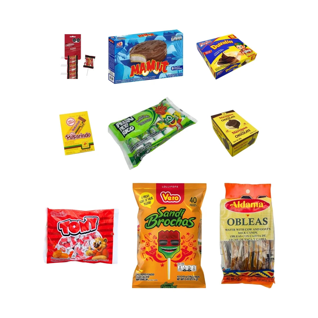 La Dulcería - Paquete para Amantes de los Dulces Mexicanos - 9 artículos