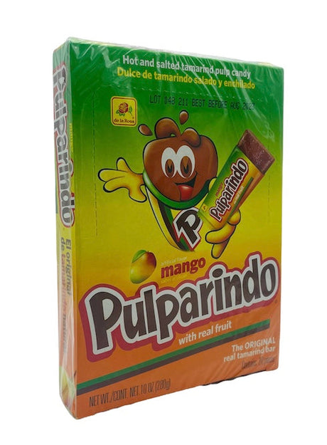 Pulparindo Mango Flavor by De la Rosa - 20 ct