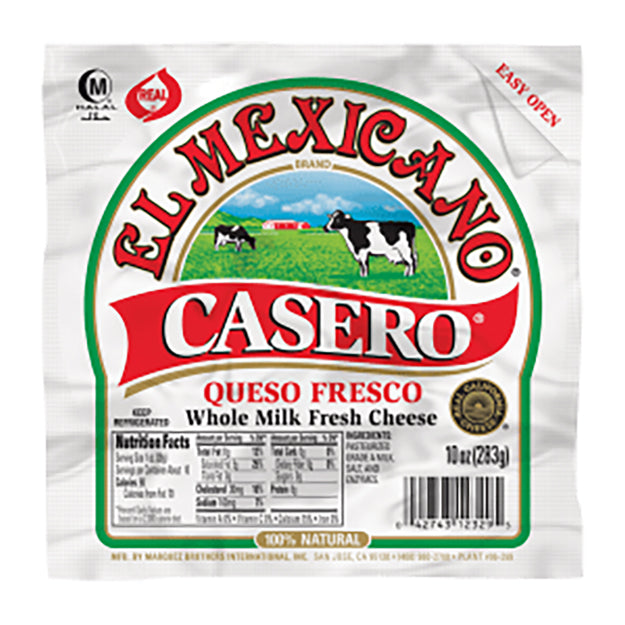 El Mexicano Queso Fresco Casero - 10 oz
