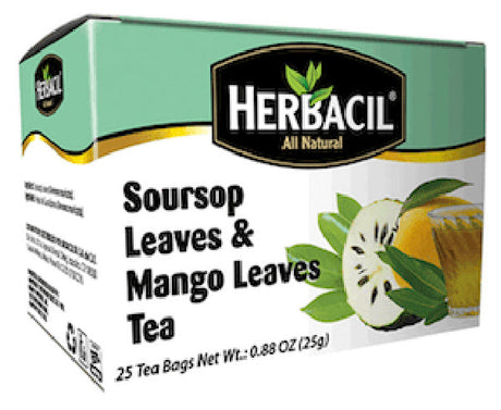 Soursop & Mango Tea - Hojas de Guanabana y Mango by Herbacil - 25 ct