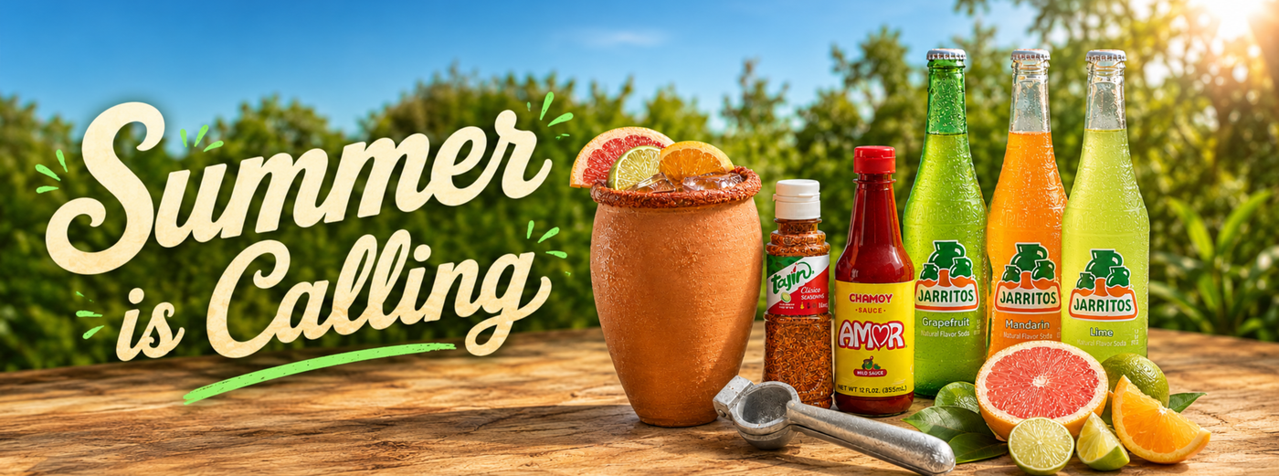 Summer-themed promotional image with margarita ingredients and 'Summer is Calling' text.