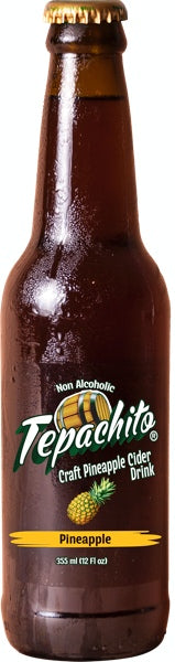 TEPACHITO Tepache Original Pineapple Cider 100 % Natural 12 fl oz