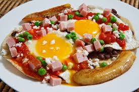 Eggs Motulenos - Huevos Motuleños Recipe