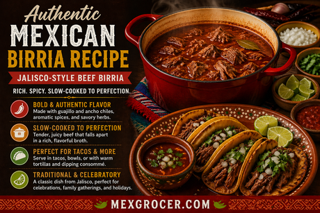 Authentic Mexican Birria Recipe (Jalisco-Style Beef Birria Stew)