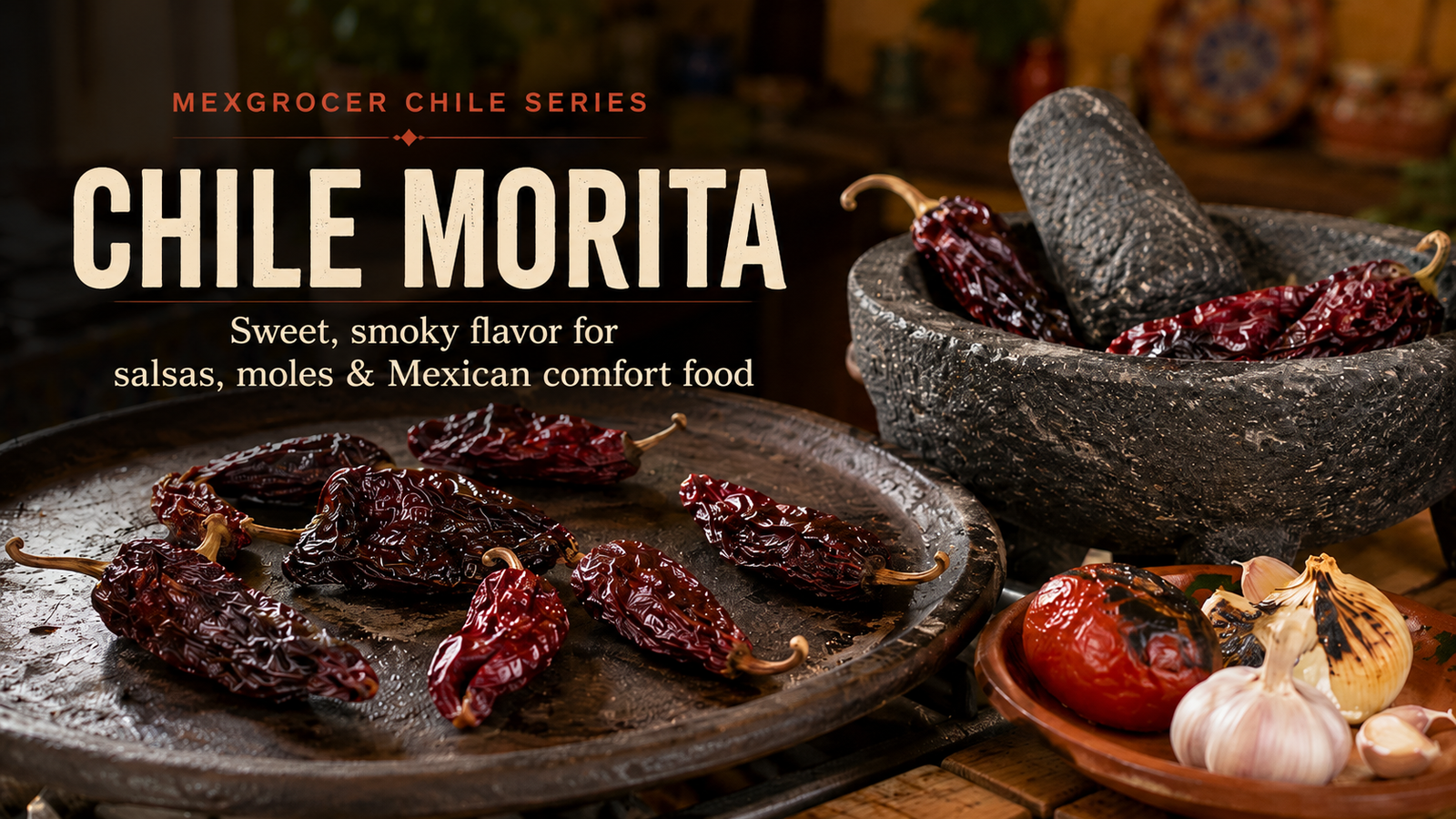 Chile Morita: The Sweet, Smoky Chile for Salsas, Moles & Mexican Comfort Food