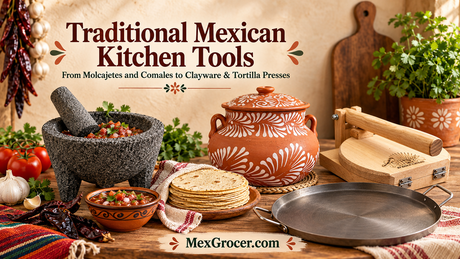 Traditional Mexican Kitchen Tools: From Metate and Molcajete to Comal, Clayware & Tortilla Press
